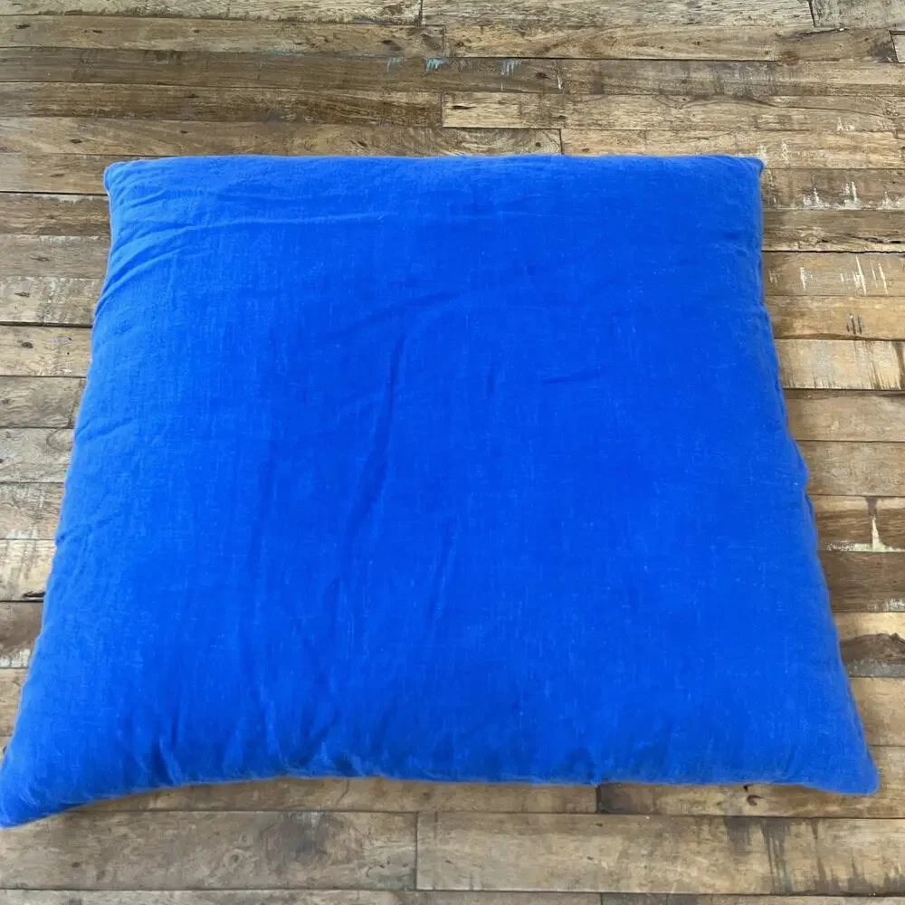 CB2 Linen Throw Pillow 23x23